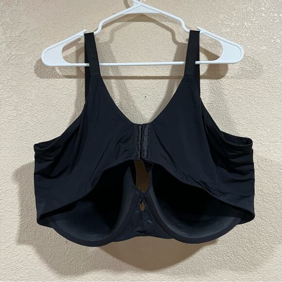 Torrid Curve 360 back smoothing lightly lined t-shirt black bra - 44G - Picture 4 of 7